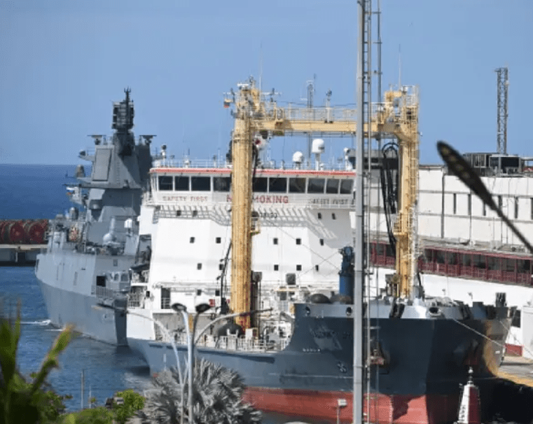 Buques militares rusos llegan a Venezuela
