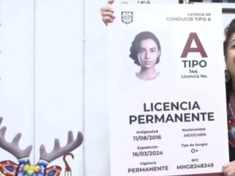 Licencia de conducir permanente ¿aplica en Edomex?