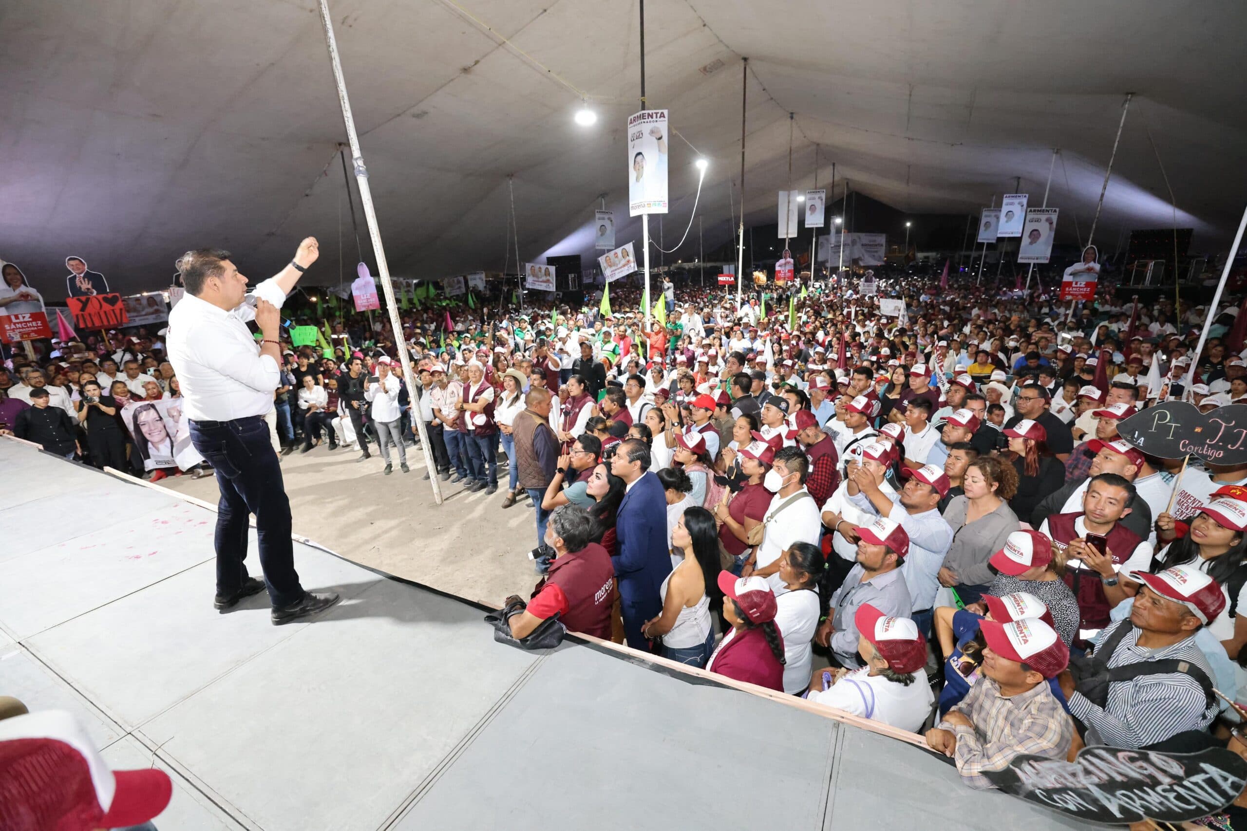 Puebla ya decidió, Tepeaca con Armenta