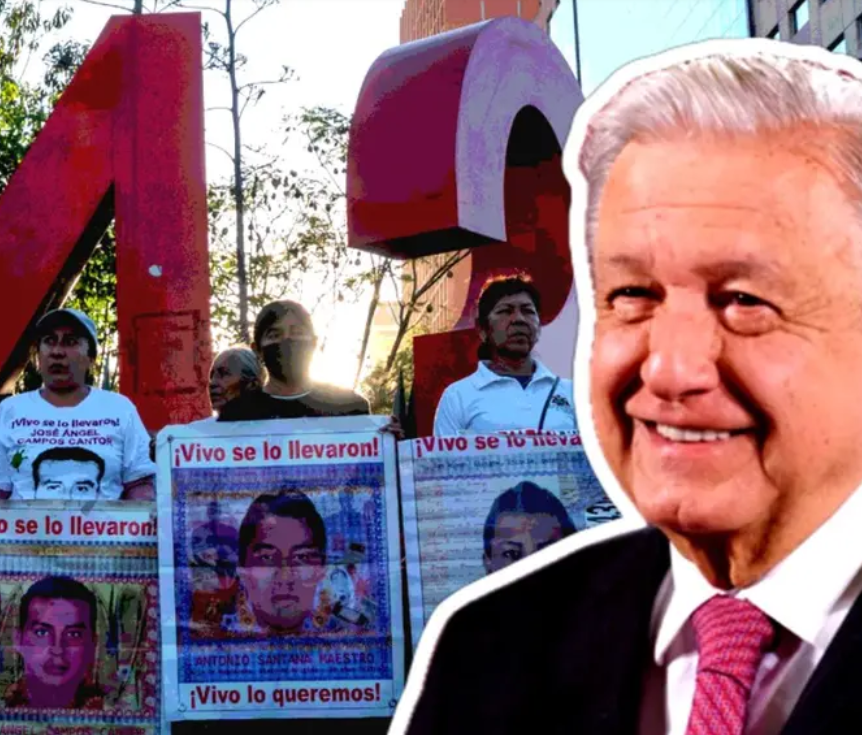 AMLO se reúne con padres de los 43 para dar informe del caso Ayotzinapa