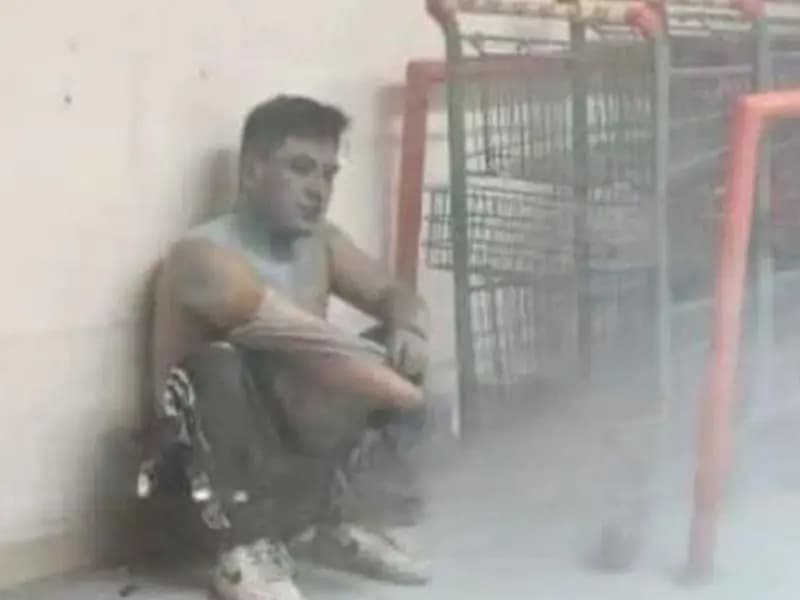 Dan golpiza a ladrón que amenazó con incendiar tienda