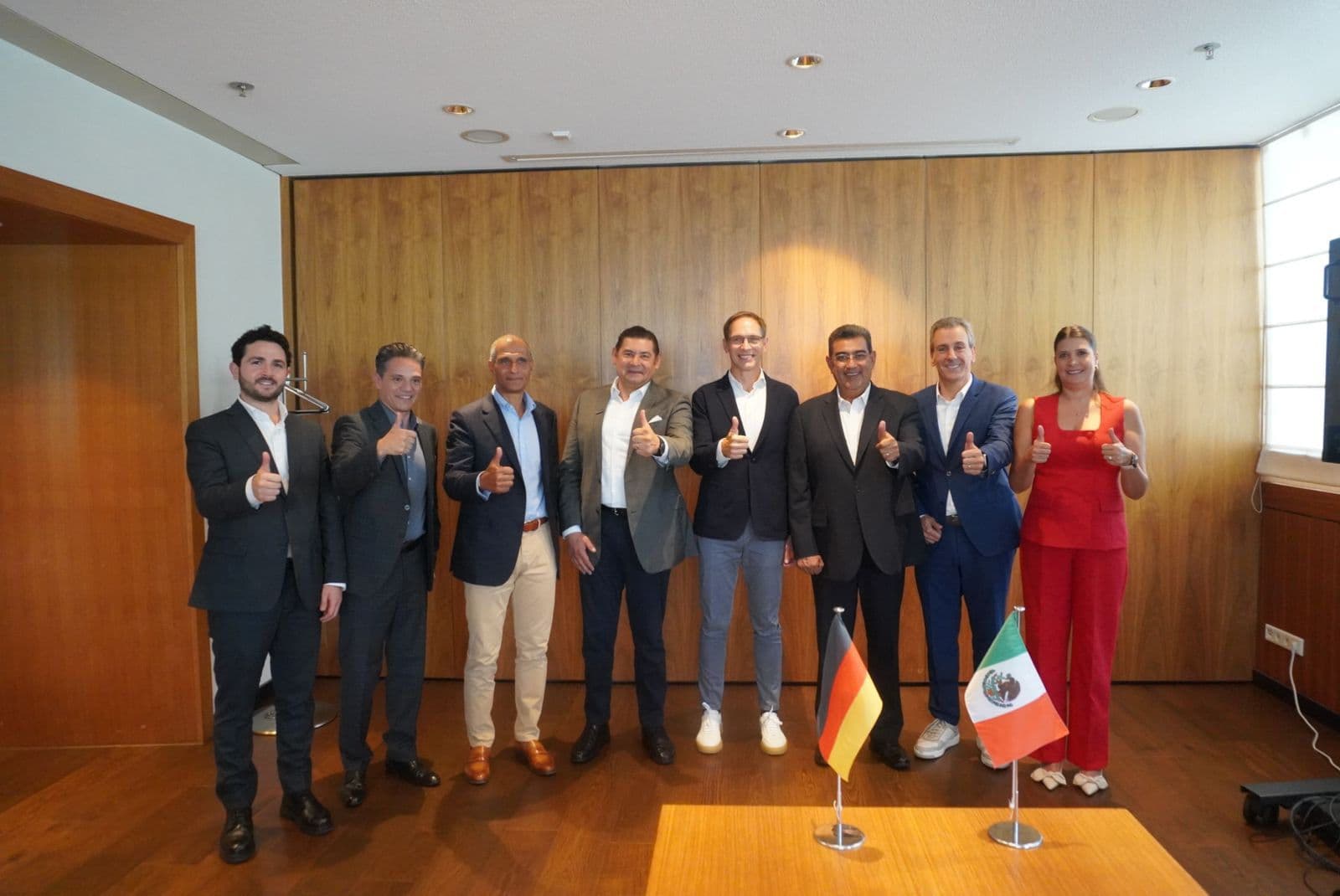 Armenta promueve cooperación internacional con Alemania para la innovación en Puebla