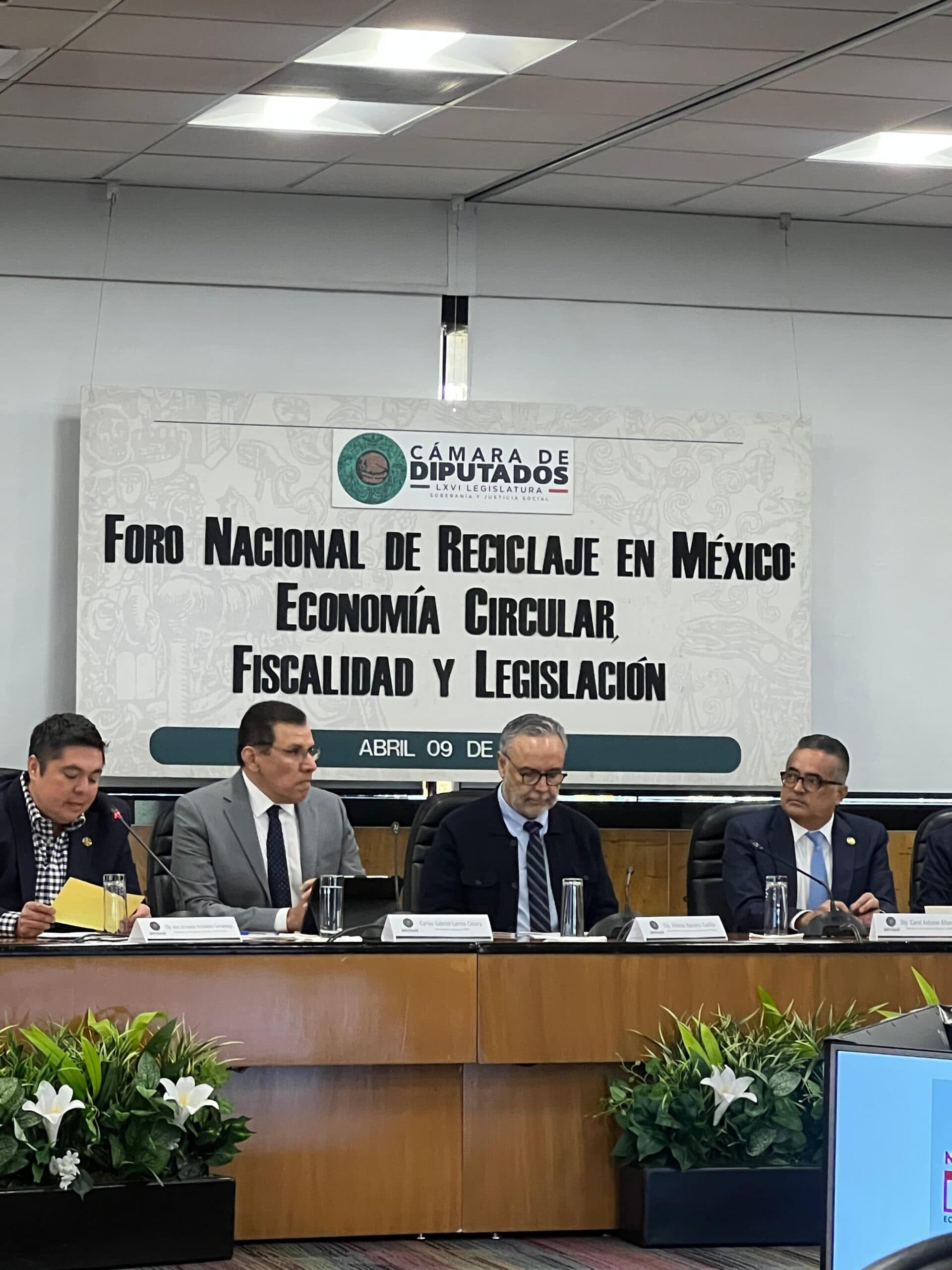 Foro Nacional de Reciclaje en México: Economía circular, fiscalidad y legislación