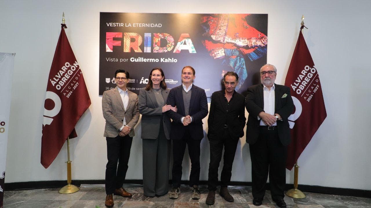 ALCALDÍA ÁLVARO OBREGÓN INAUGURA EXPOSICIÓN “VESTIR LA ETERNIDAD. FRIDA VISTA POR GUILLERMO KAHLO