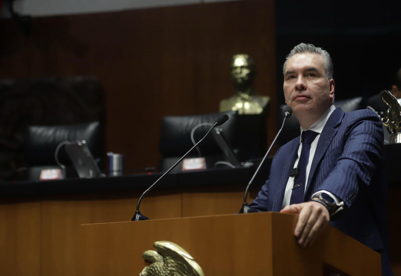 Senador Waldo Férnandez presenta punto de acuerdo para exhortar al Poder Ejecutivo a imponer cuotas compensatorias a las exportaciones de acero provenientes de Estados Unidos hacia México.