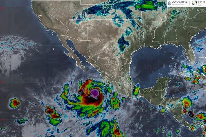 Huracán Rachel gana fuerza: cinco estados enfrentarán lluvias intensas este miércoles