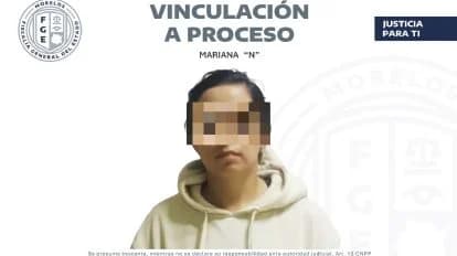 Mariana “N” vinculada a proceso por homicidio de un adolescente en la Academia Ollin Cuauhtémoc, con medida de prisión preventiva.