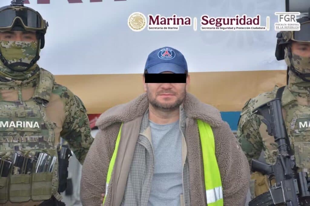 Miguel Ángel Solano Ruiz, conocido como "Capitán Sol", detenido por la Marina y la FGR, vinculado a proceso por huachicol fiscal.