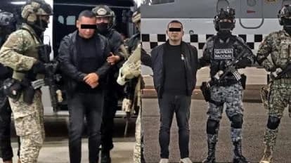 Operativo de seguridad en el que se detiene a Iván Cazarín Molina, alias “El Tanque”, presunto operador del CJNG.