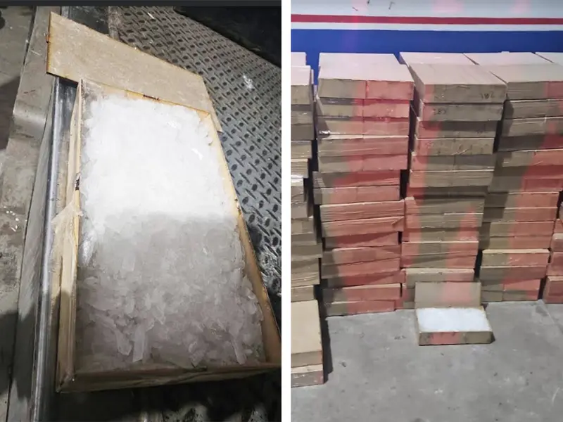 Interceptan cargamento histórico de crystal en La Ruana, Michoacán